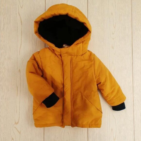 Boite a Malice Hooded Fleece Lined Jacket 6M - Picture 1 of 9